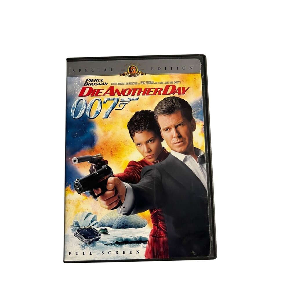 Die Another Day 2002 DVD Pierce Brosnan Halle Berry Action Thriller Pre-Owned